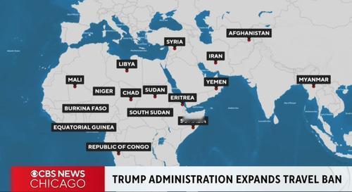 美国总统特朗普周二签署公告扩大入境禁令名单新增布基纳法索、马里、尼日尔、南苏丹和