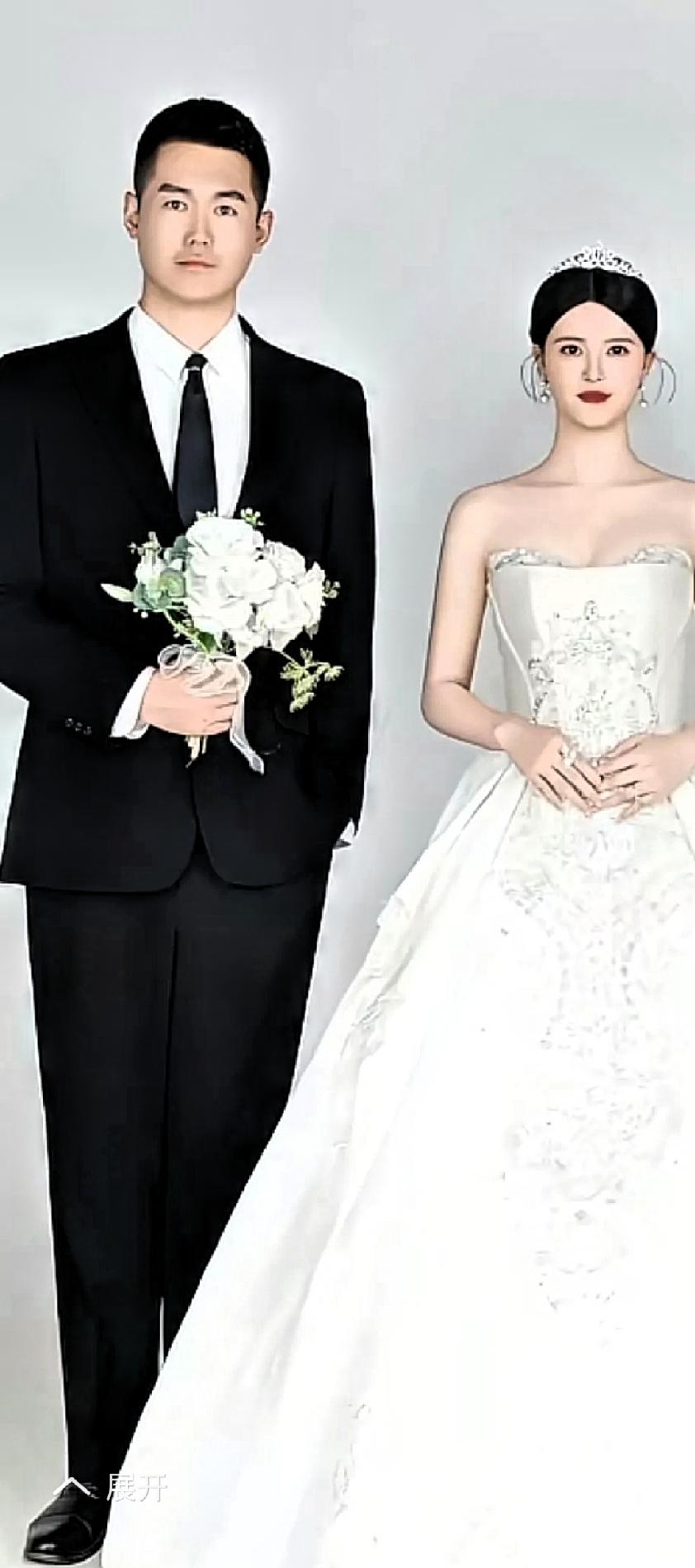 可喜可贺！
国旗手张自轩和刘刘畅在河北邢台举行婚礼！祝福一对新人幸福一生！祝福新