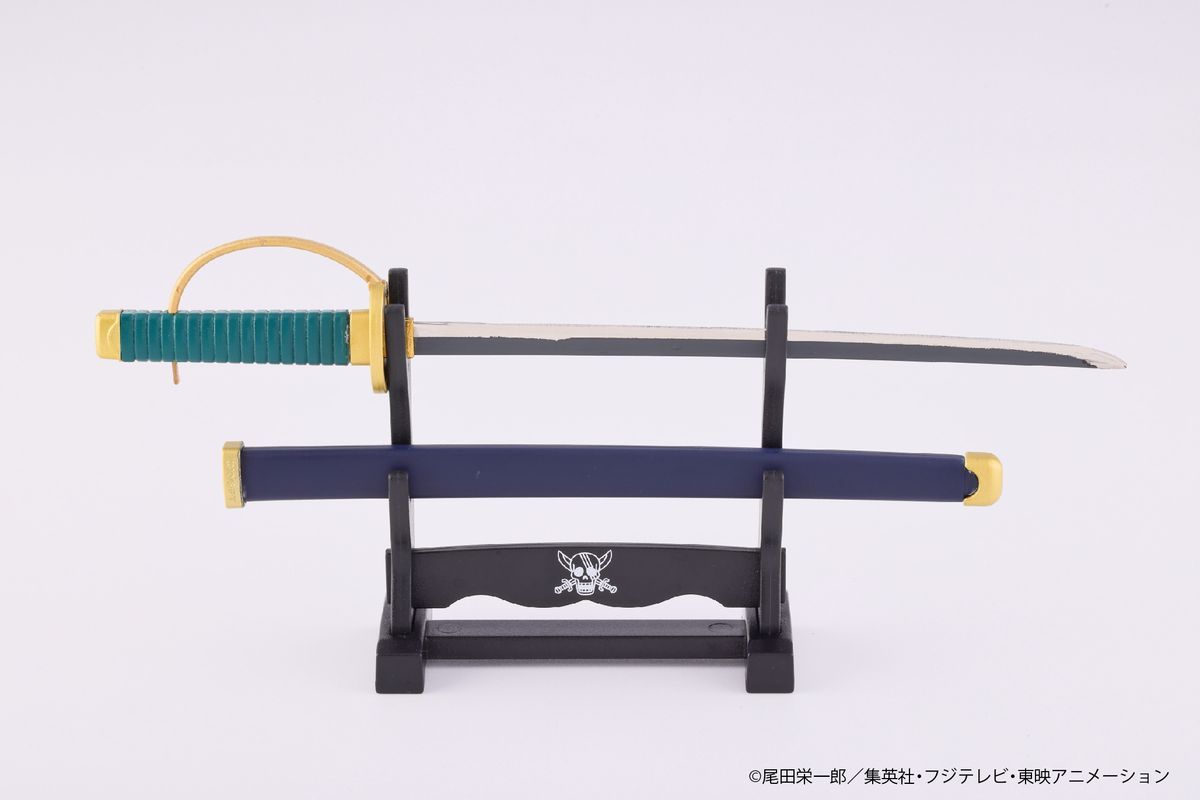 海贼王周边 来自关市刀具的新品，以红发香克斯爱刀“格里芬”为主题的日本刀裁纸刀公