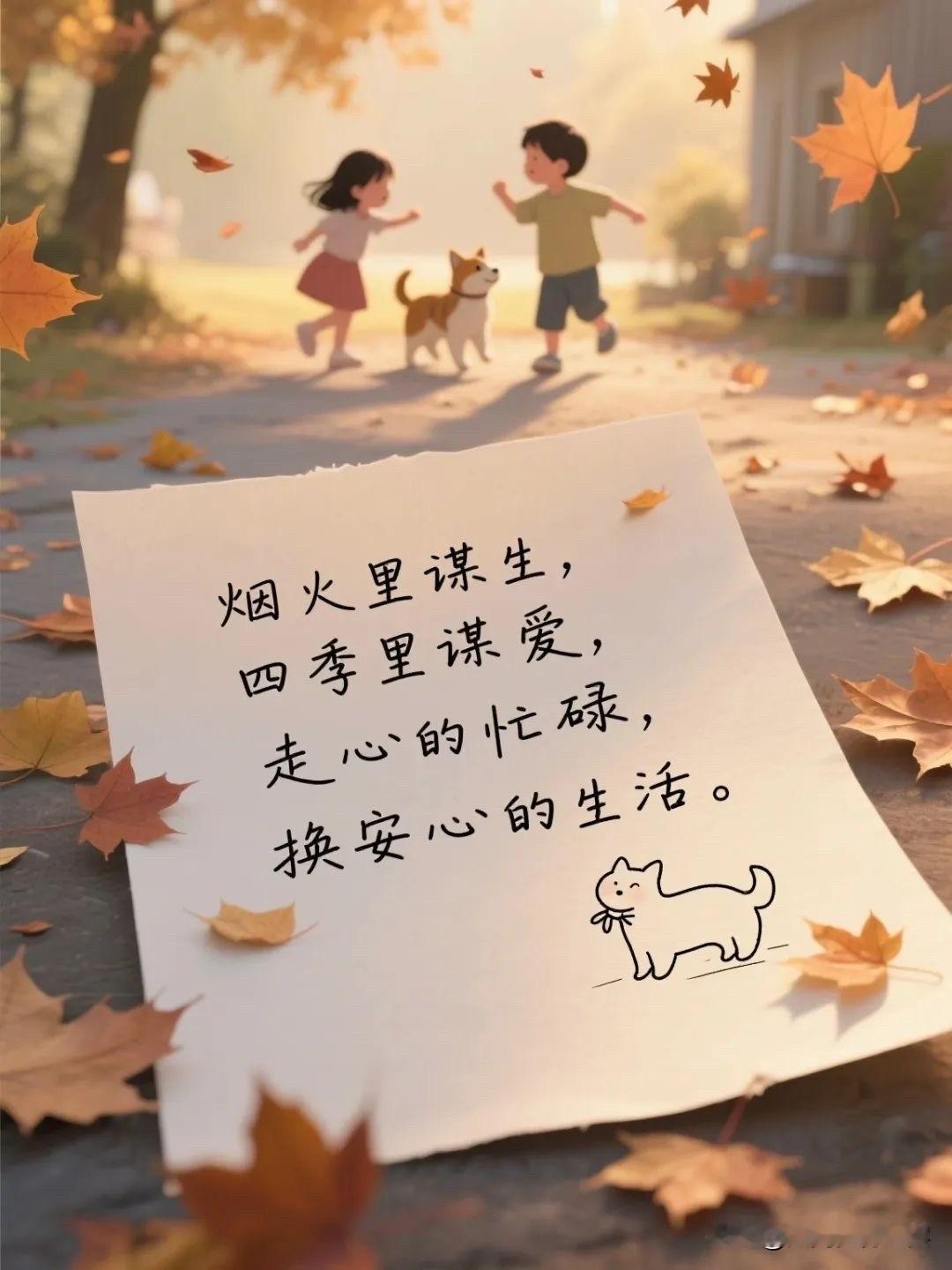 心态比什么都重要，开开心心过每一天。
今天永远只有一次，心不累，方向就清晰；人能