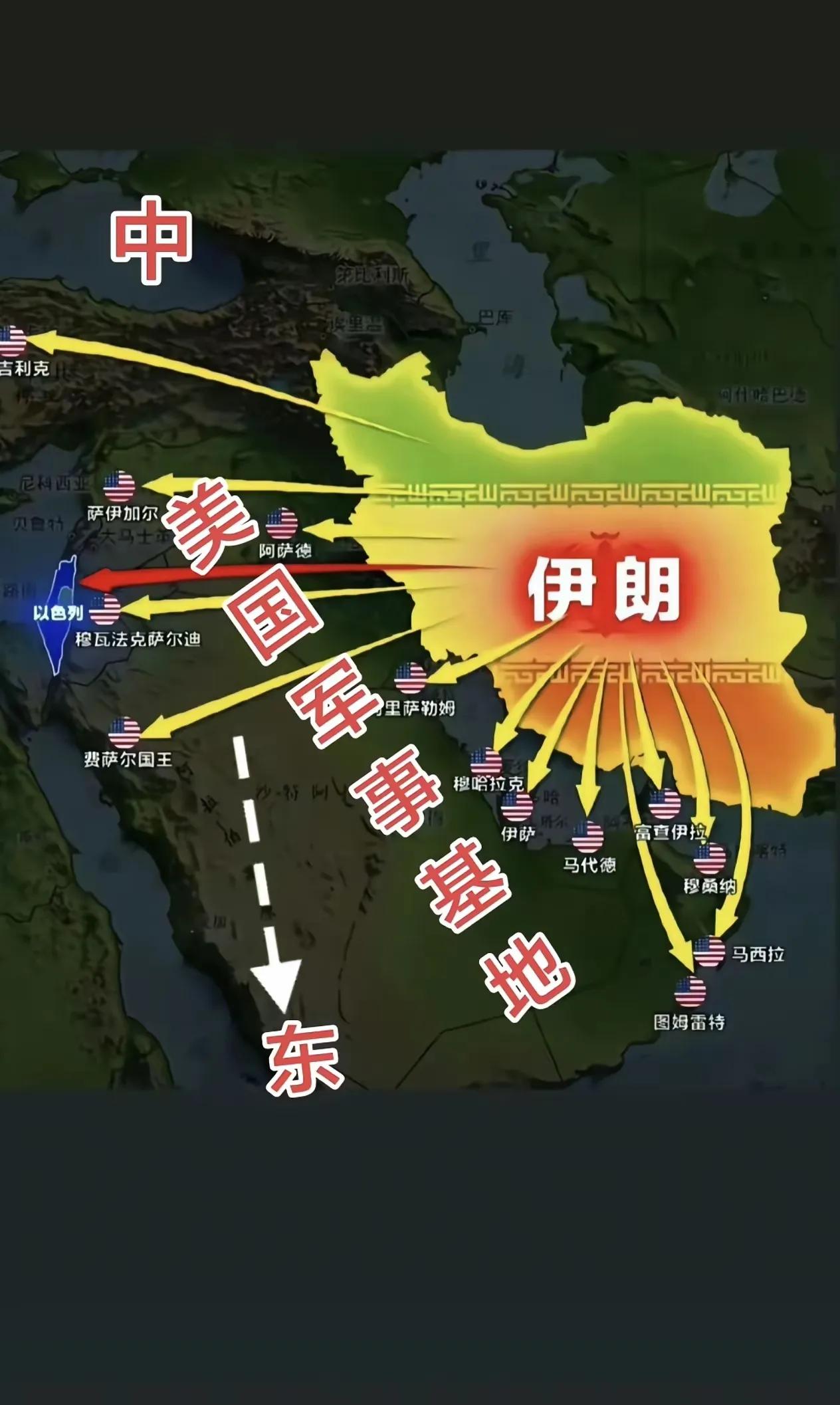 伊朗24轮反击根本停不下来！
伊朗通过多轮高强度、多方向的饱和式打击，实现了多重