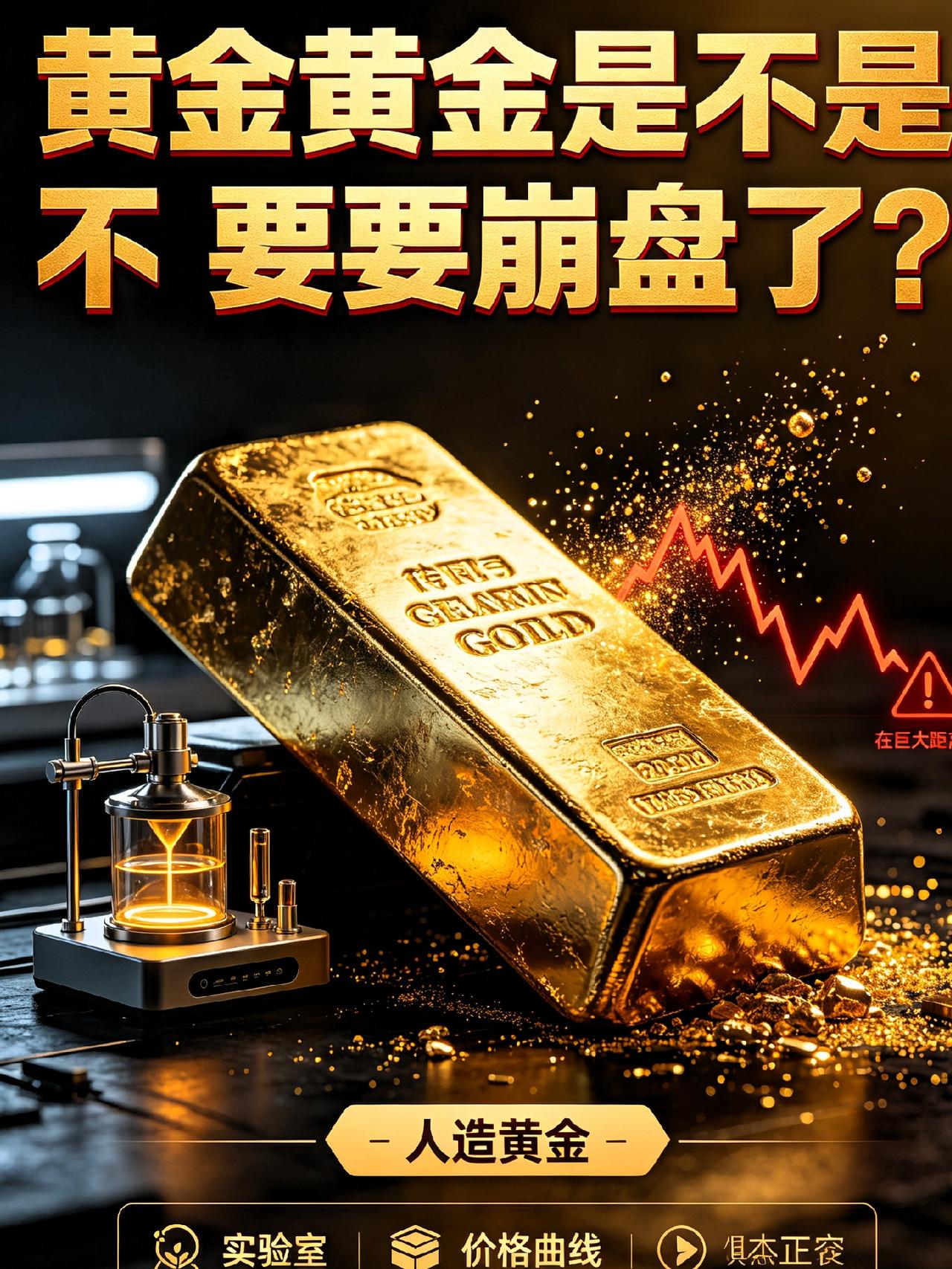 人造黄金真的来了吗，金价会不会直接崩盘？大家好，最近网上都在传，科学家已经造出人
