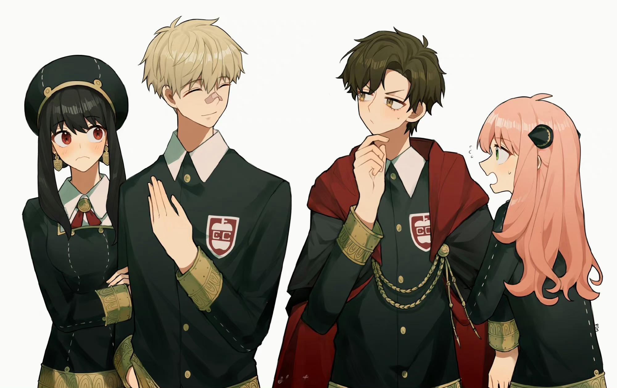 达米安x阿尼亚 次瓜有点甜！磕疯了！！  [哆啦A梦吃惊]  X.ducarto