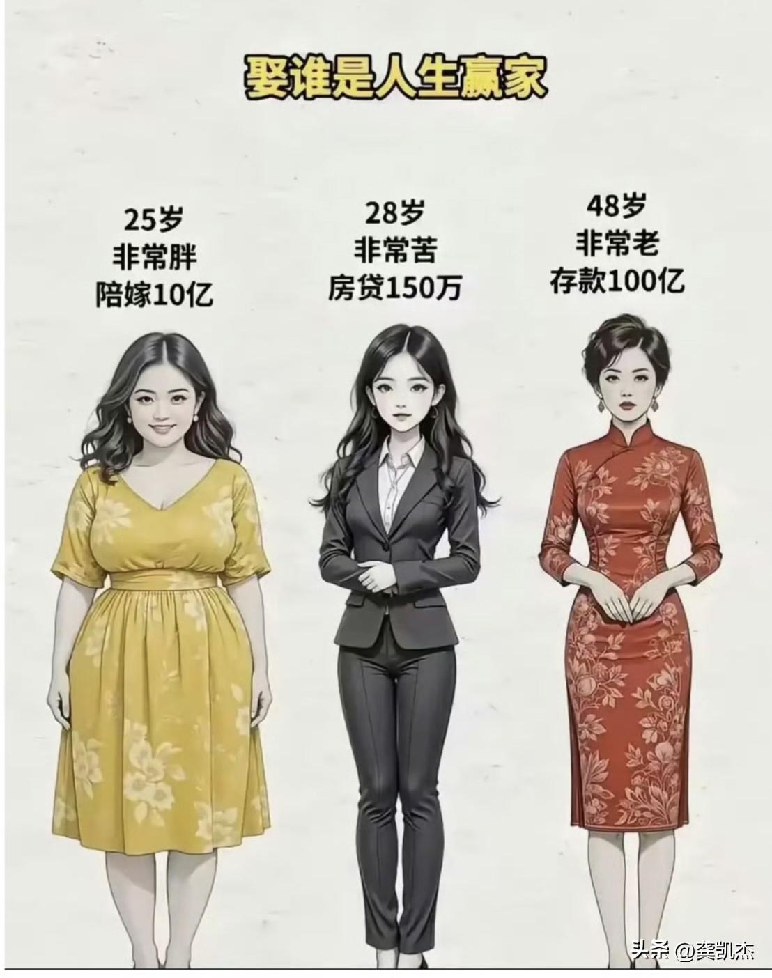 有人觉得48岁一点不老，还会照顾人，胖一点丰满也是一种美，你怎么选？[呲牙]