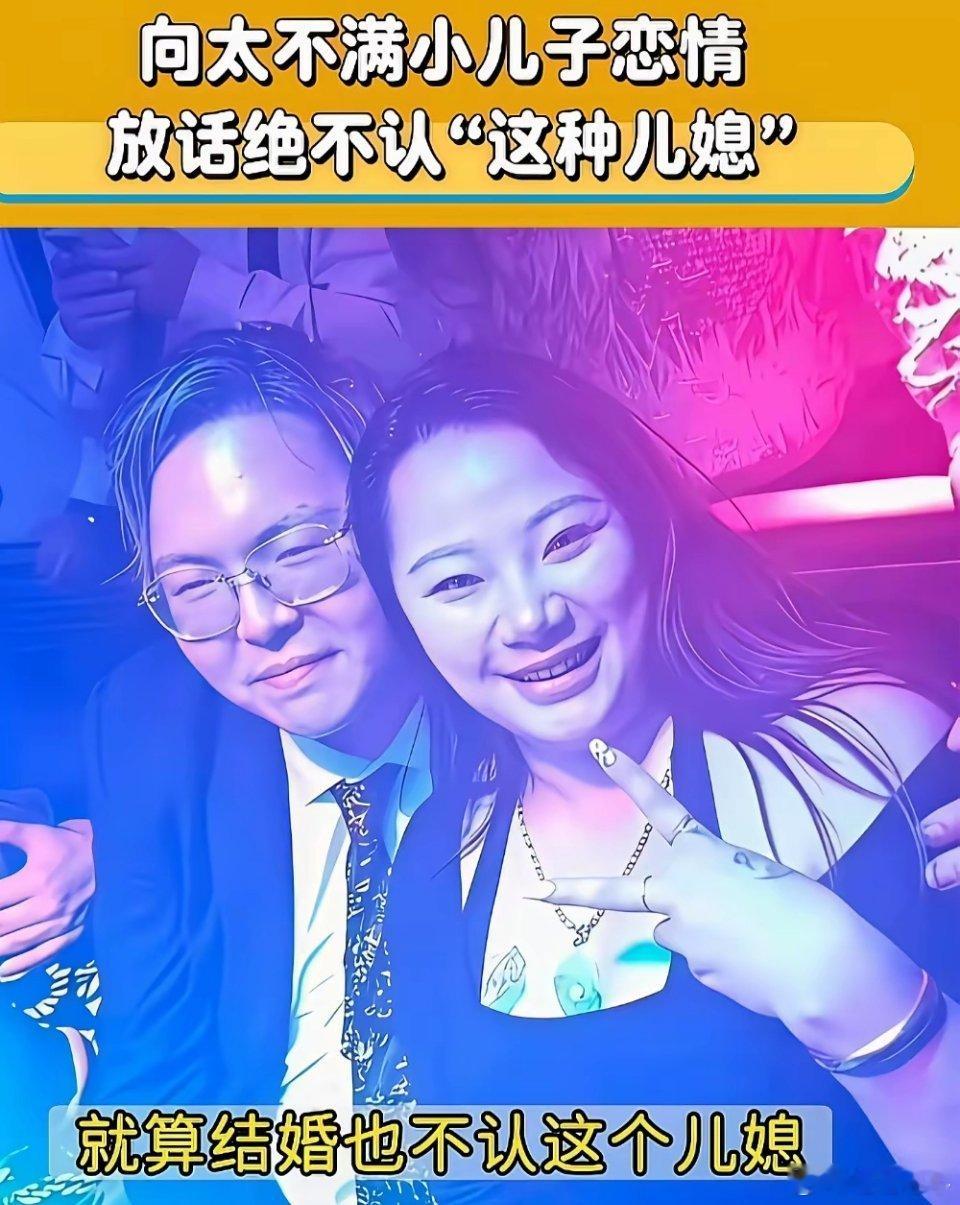 向太的两个儿媳，一个送房，一个不认。大儿媳郭碧婷，1984年生，有四分之一美国血