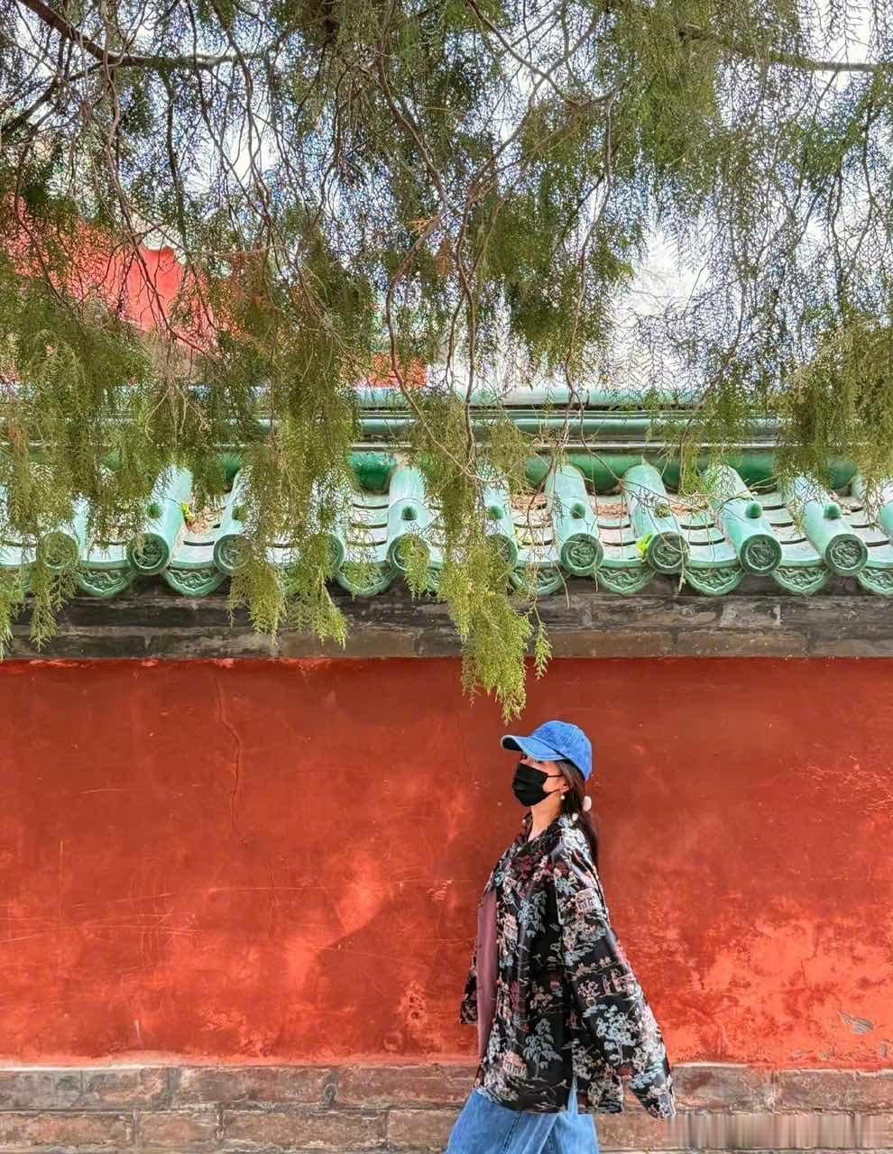 杨幂国庆旅行搭子杨幂严选旅行神器杨幂国庆要出去旅行啦，燥候一个幂姐旅行美图呀[期