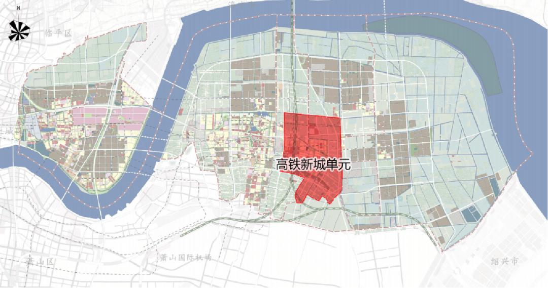 【杭州将新建一座高铁新城！】据杭州发布消息，钱塘区“高铁新城单元”详细规划正式出