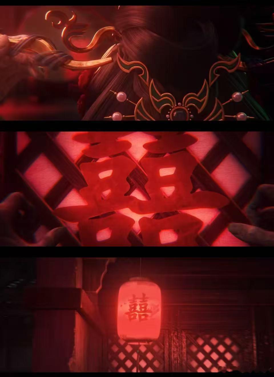 国漫有自己的鬼屋主理人了 楚夫人这段真是中式恐怖的典范。红衣墨发，守着座不种花草