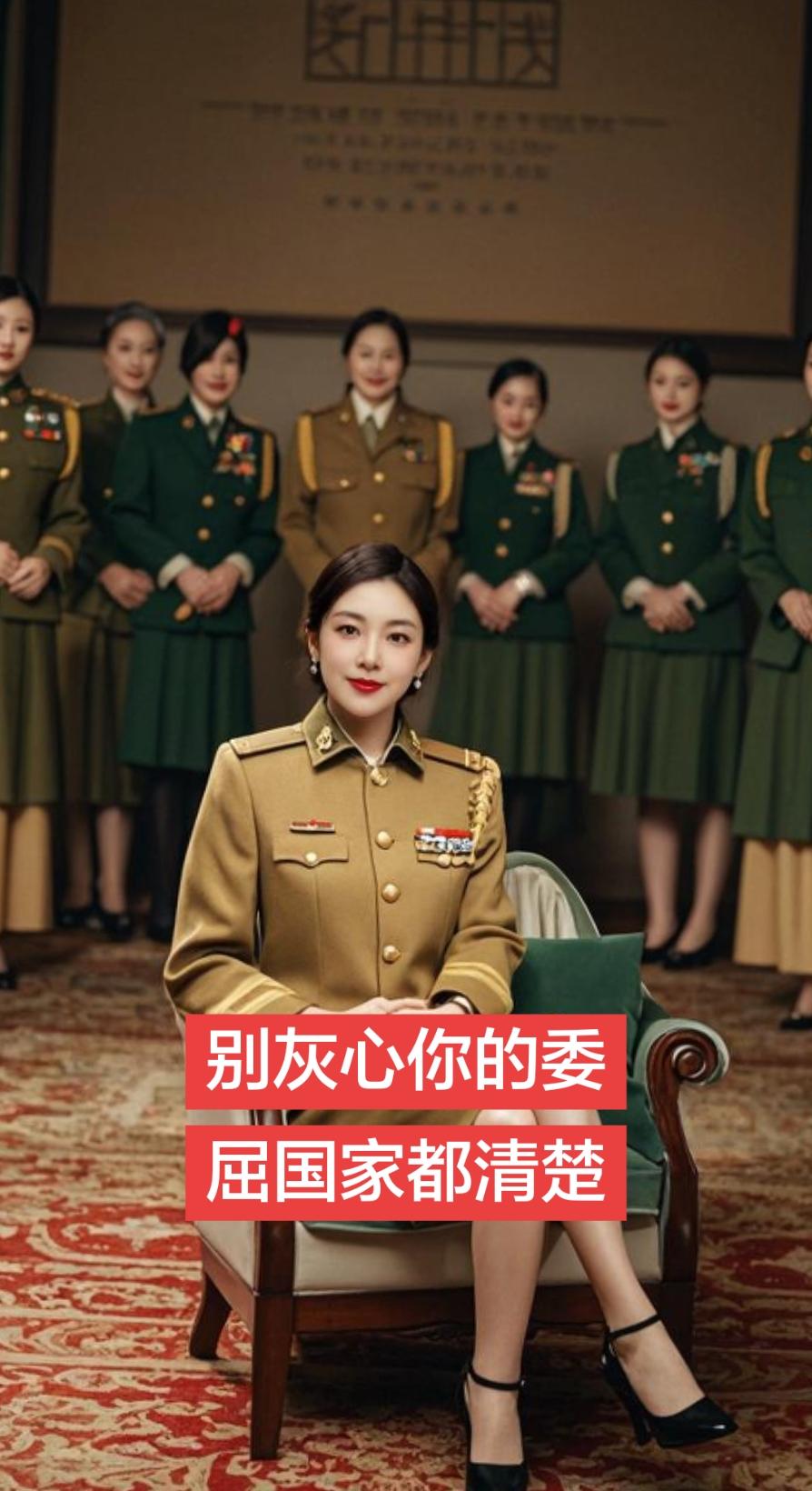 AI军装佳人宴