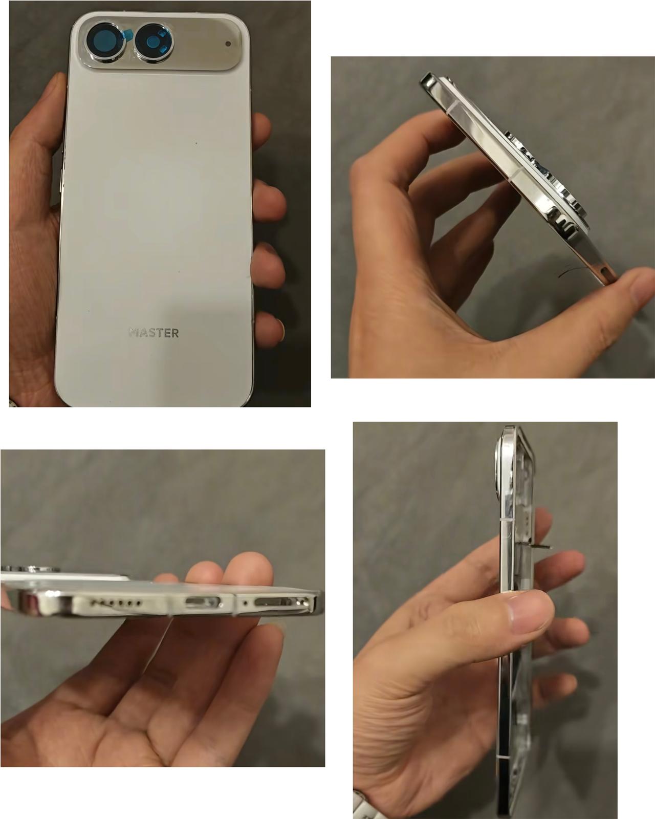 胎死腹中的小米Air
去年iPhoneAir发布后
惊艳了整个手机圈超薄机身
荣