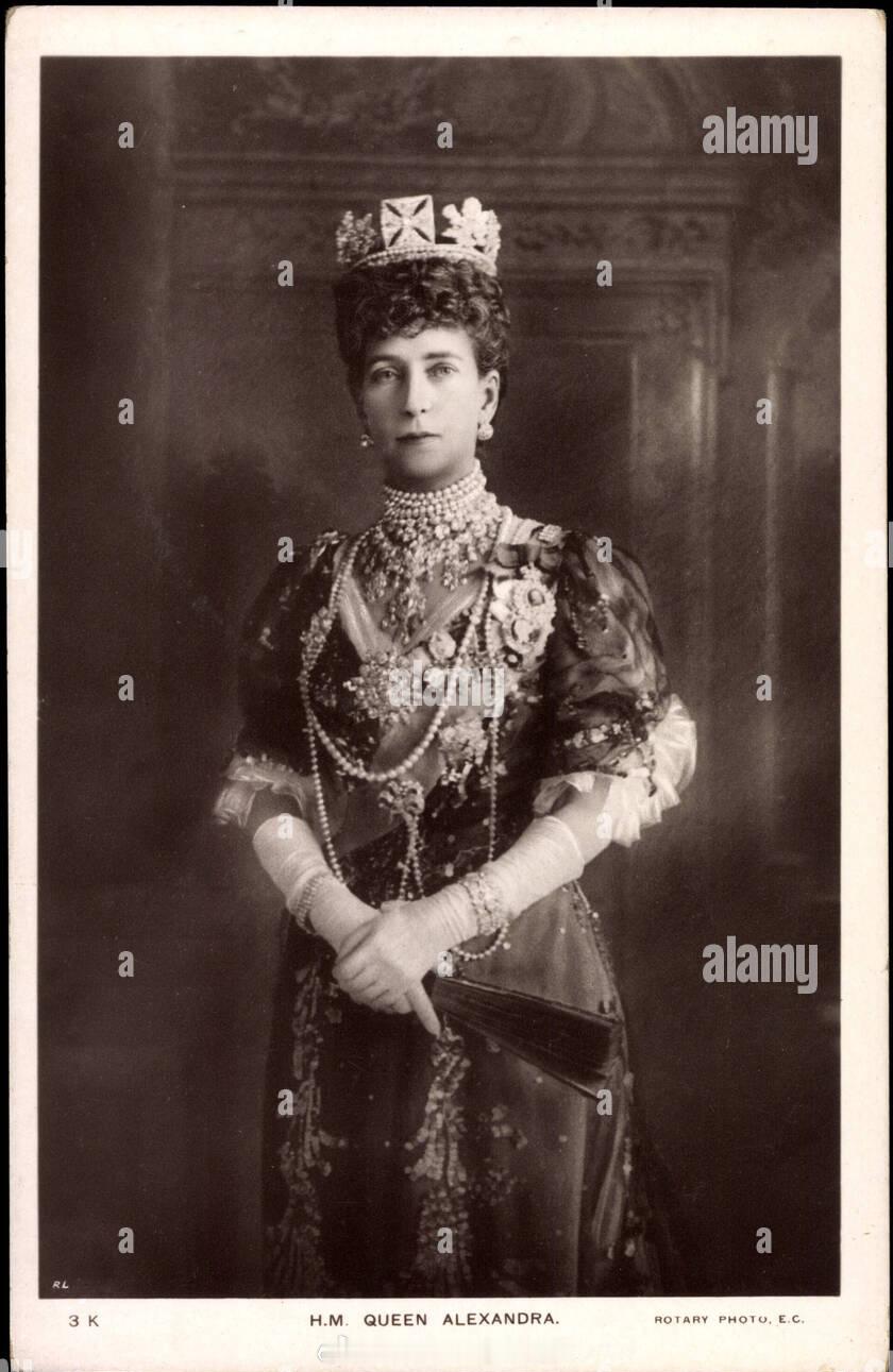 #老照片#Her Majesty Queen Alexandra 1905 ​​