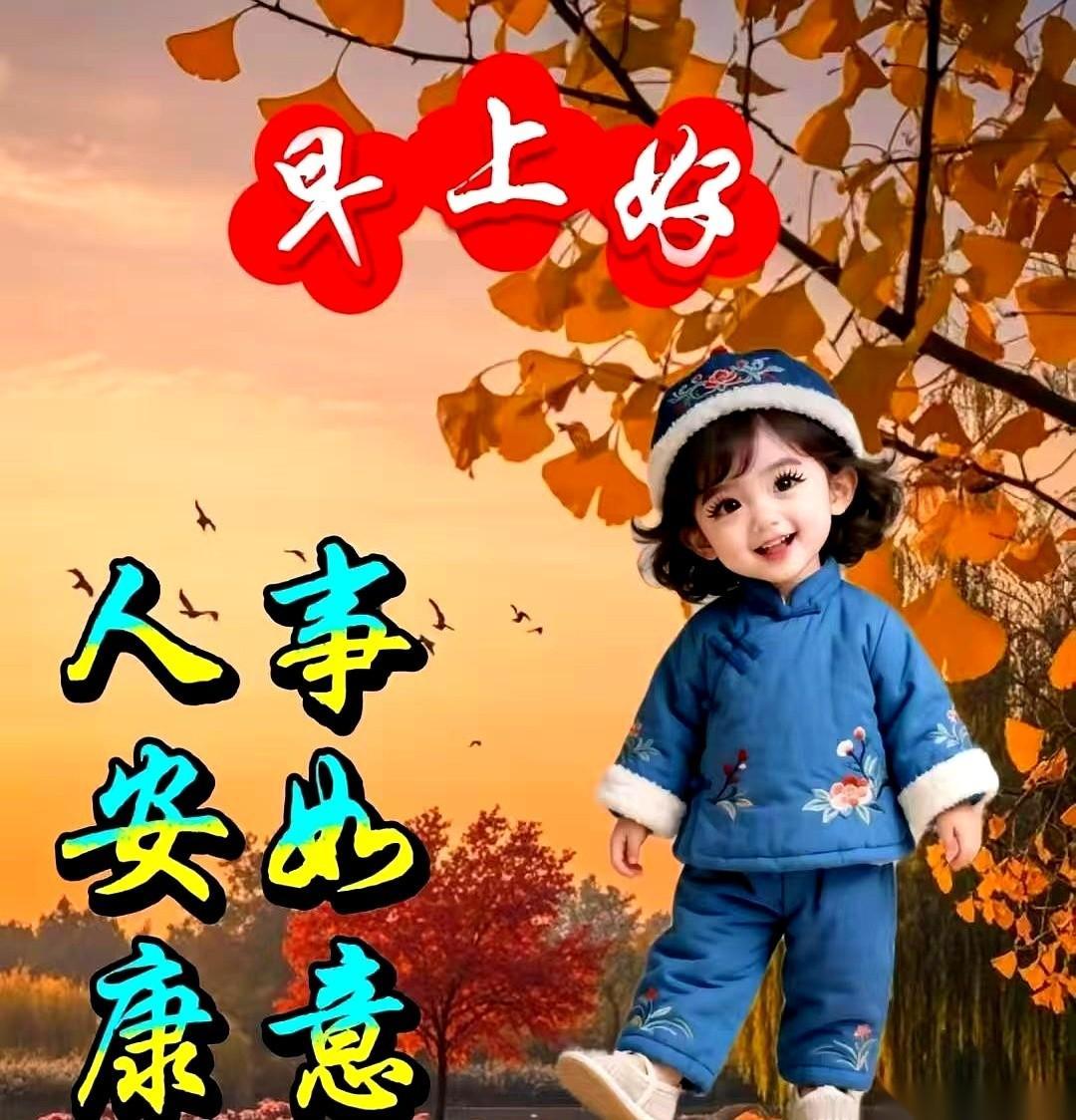 凌晨六点半，手机准时嗡地一震。
我妈的头像，底下跟着一行字：“阳光笑容，永远灿烂