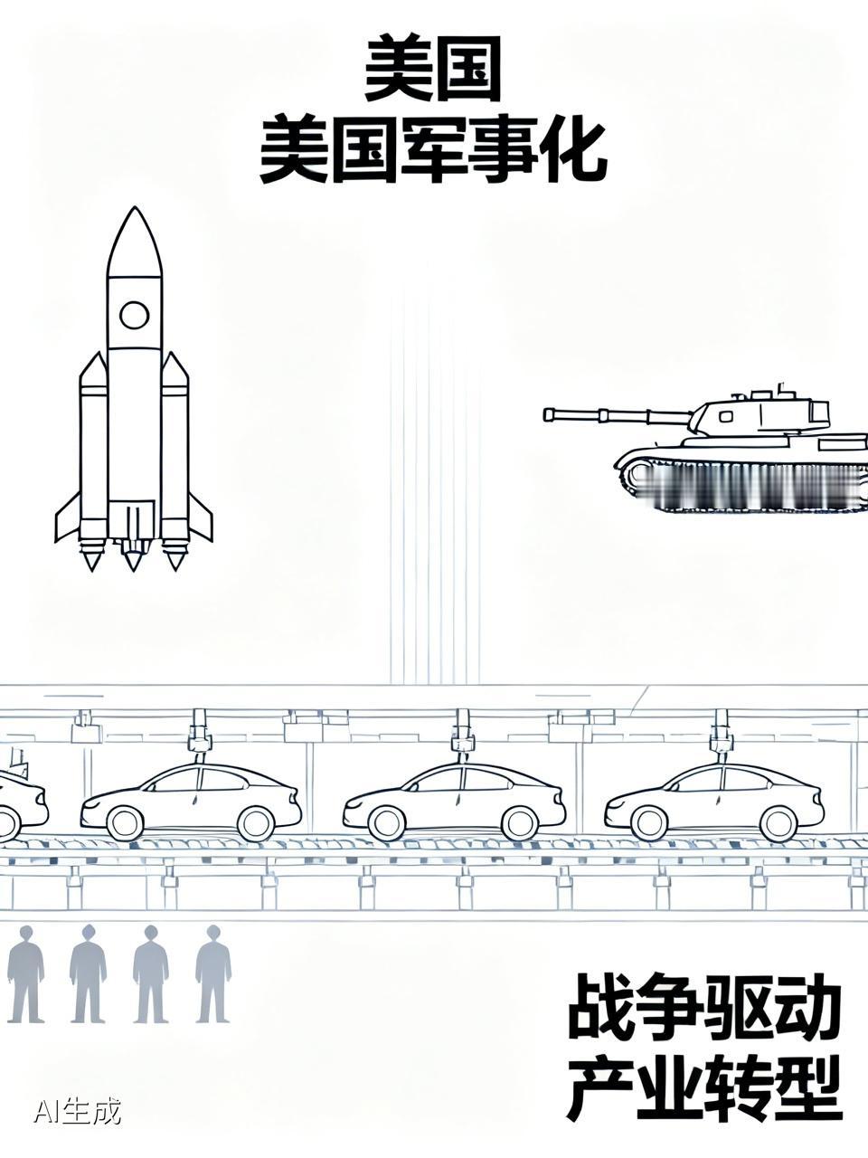 佩斯科夫：两场战争，让美国走上了军事化。理由：俄乌战争与美伊战争耗尽了美国的武器
