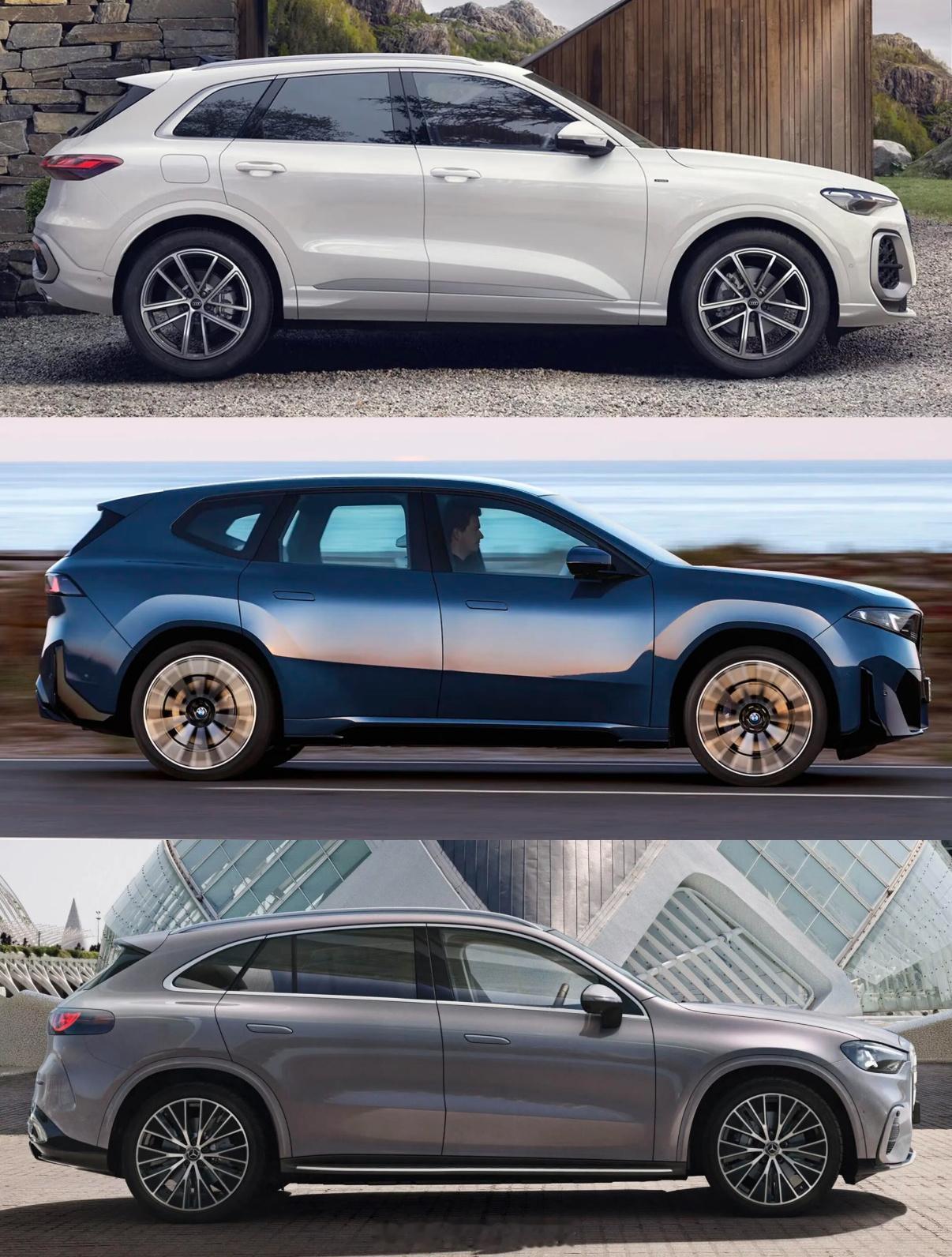 BBA的最新款纯电主力中型SUV👽奥迪Q6 e-tron👽宝马新世代iX3?