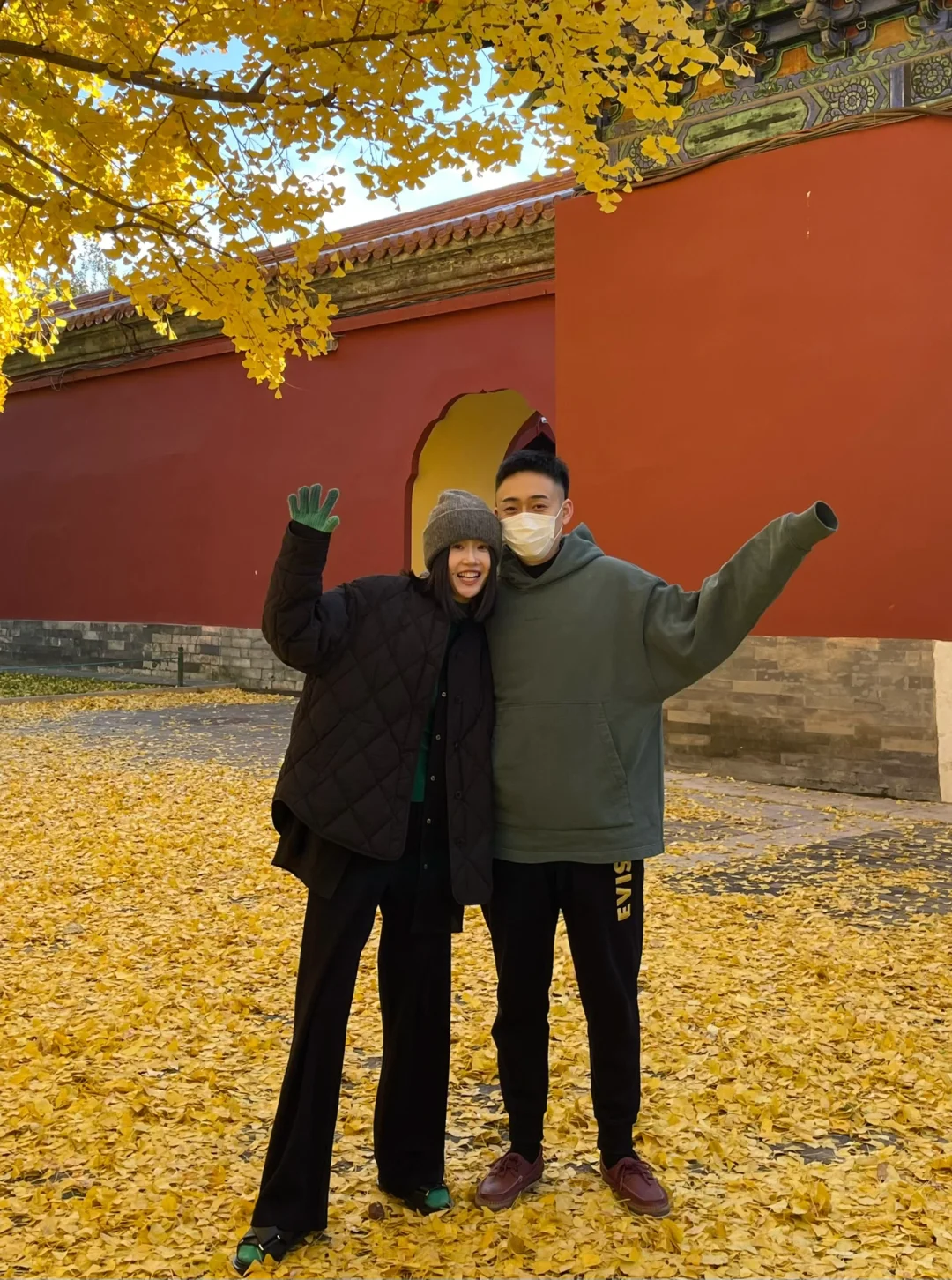 那些日常随手拍的夫妻穿搭