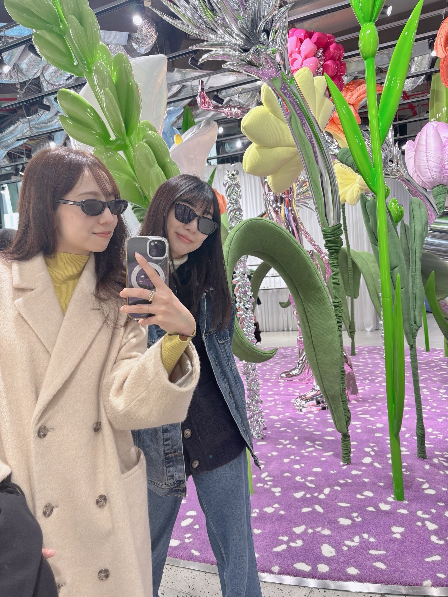 新内眞衣「いつかのあーちゃんgentlemonster に行った日🩵🤍(1月