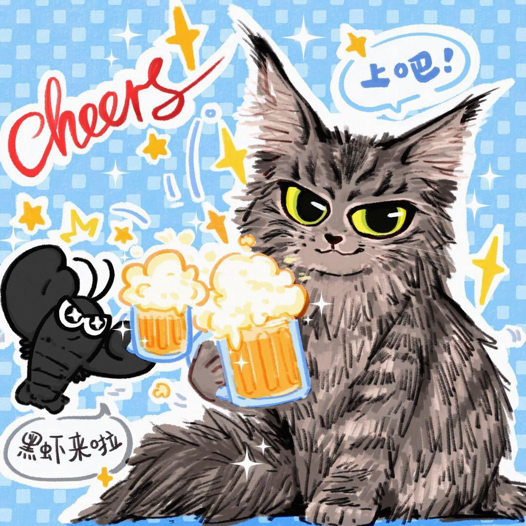 “虾来啦”“黑虾来啦”玉溪这也太萌！！🥰 