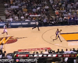 科比的360度扣篮