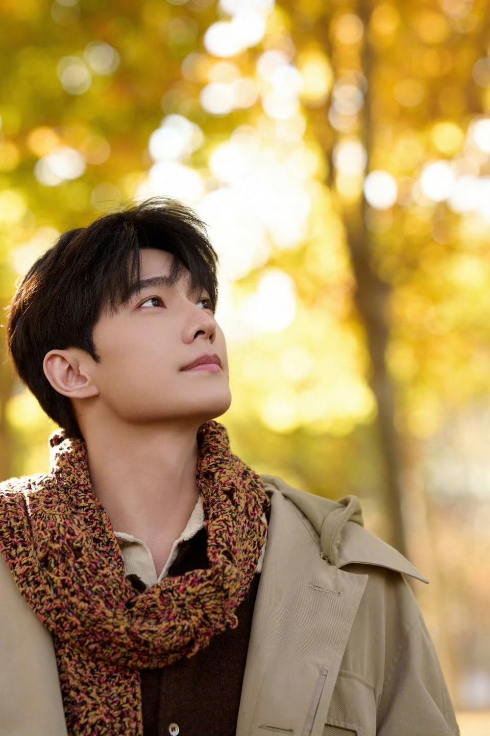 什么风把杨洋的帅气吹进秋天 ​​​