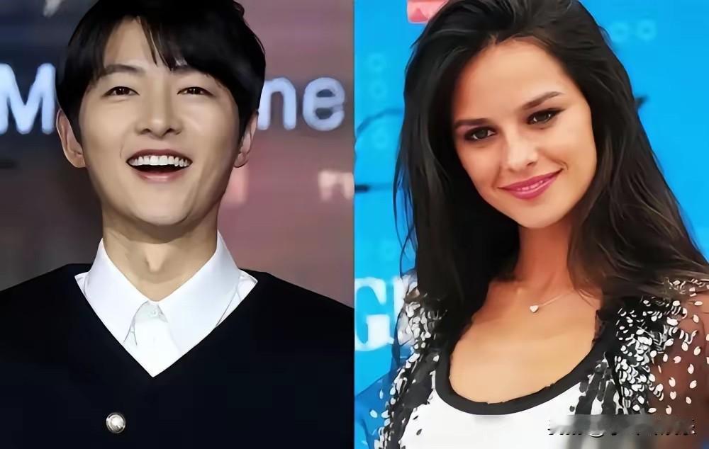 宋仲基看似是赢麻了，

实际上他是有苦说不出，

儿女双全的背后
全是跨国婚姻的