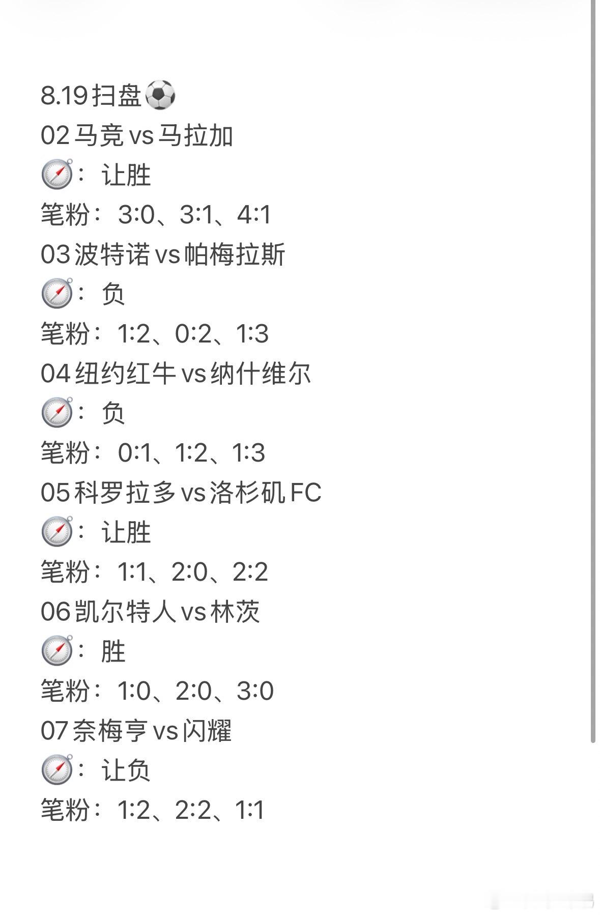 今天6场作业，烤串继续出发足球预测每日足球推荐