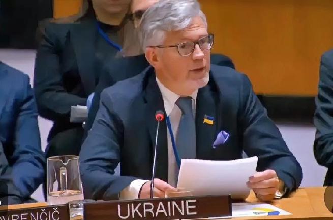 乌克兰常驻联合国代表安德烈·梅尔尼克：
