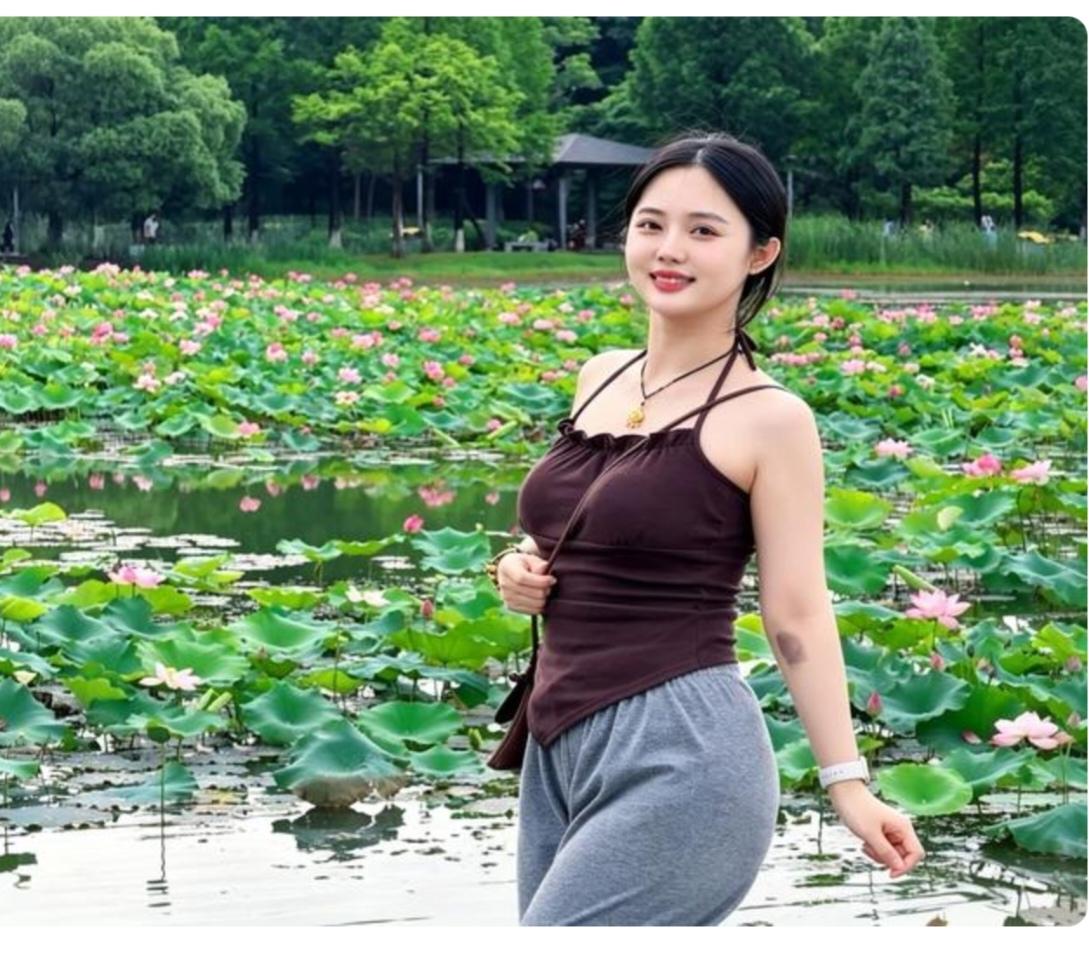 “荷花”池
荷花池中赏荷花；
荷叶就像小船儿；
荷花就是船中她；
荷花好看是一时
