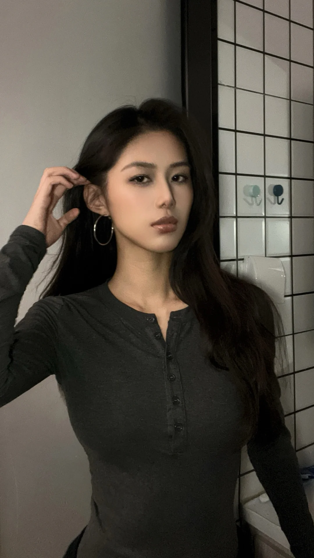 女朋友长这样显得我萌萌的…