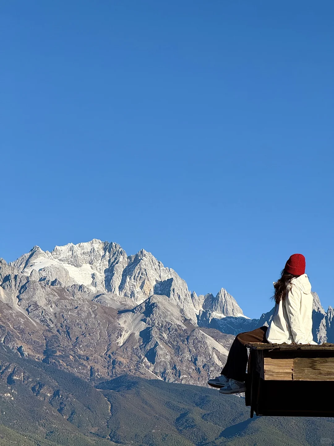 在丽江照到了人生照片！（早上8:41实况