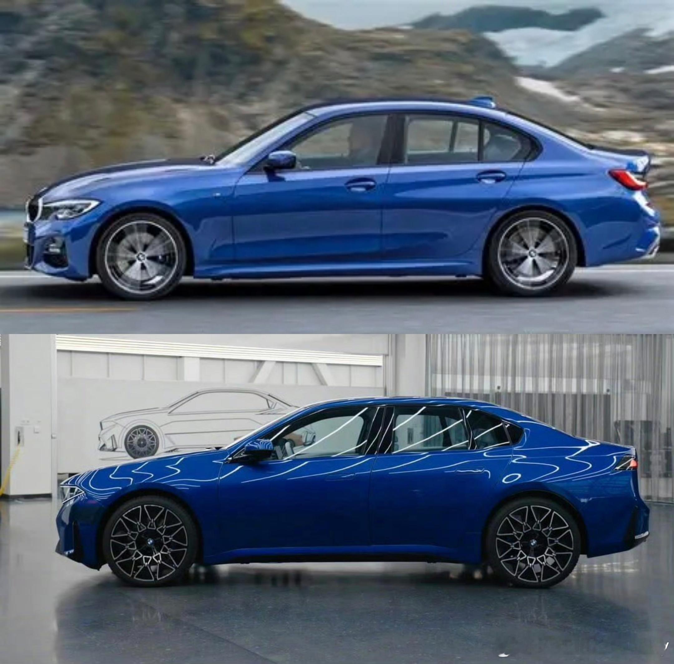 其实真的放一起的话，新i3 和 G20 3系的比例变化并不大，很多人觉得厚的原因