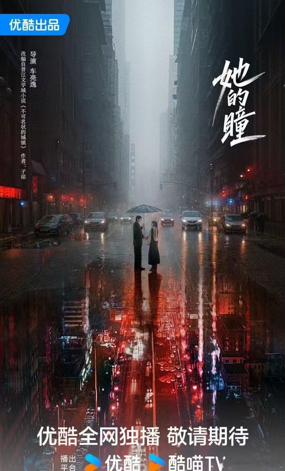 《不可名状的城镇》影视化官宣电视剧《她的瞳》导演：车逸亮《爱你》《失笑》剧本总监