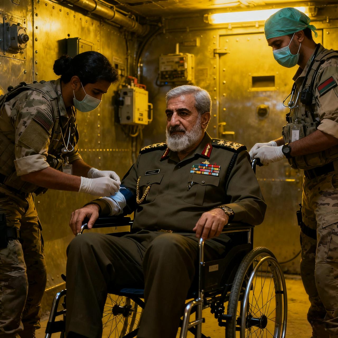 半失能的哈梅内伊
还能活几年？
顶尖医疗养护团队护持……
 
87岁高龄的哈梅内