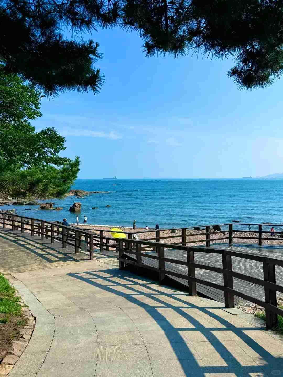 我的今日状态：🏝️旅行度假
我这里的天气：☀️晴天
青岛终于迎来了六月盛夏，终