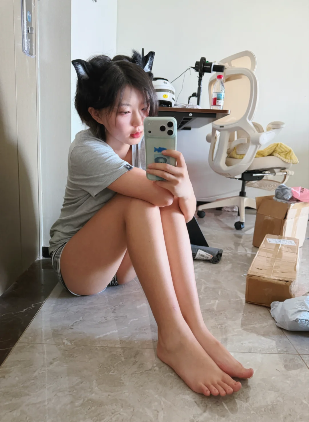 哎呀脑袋好痒