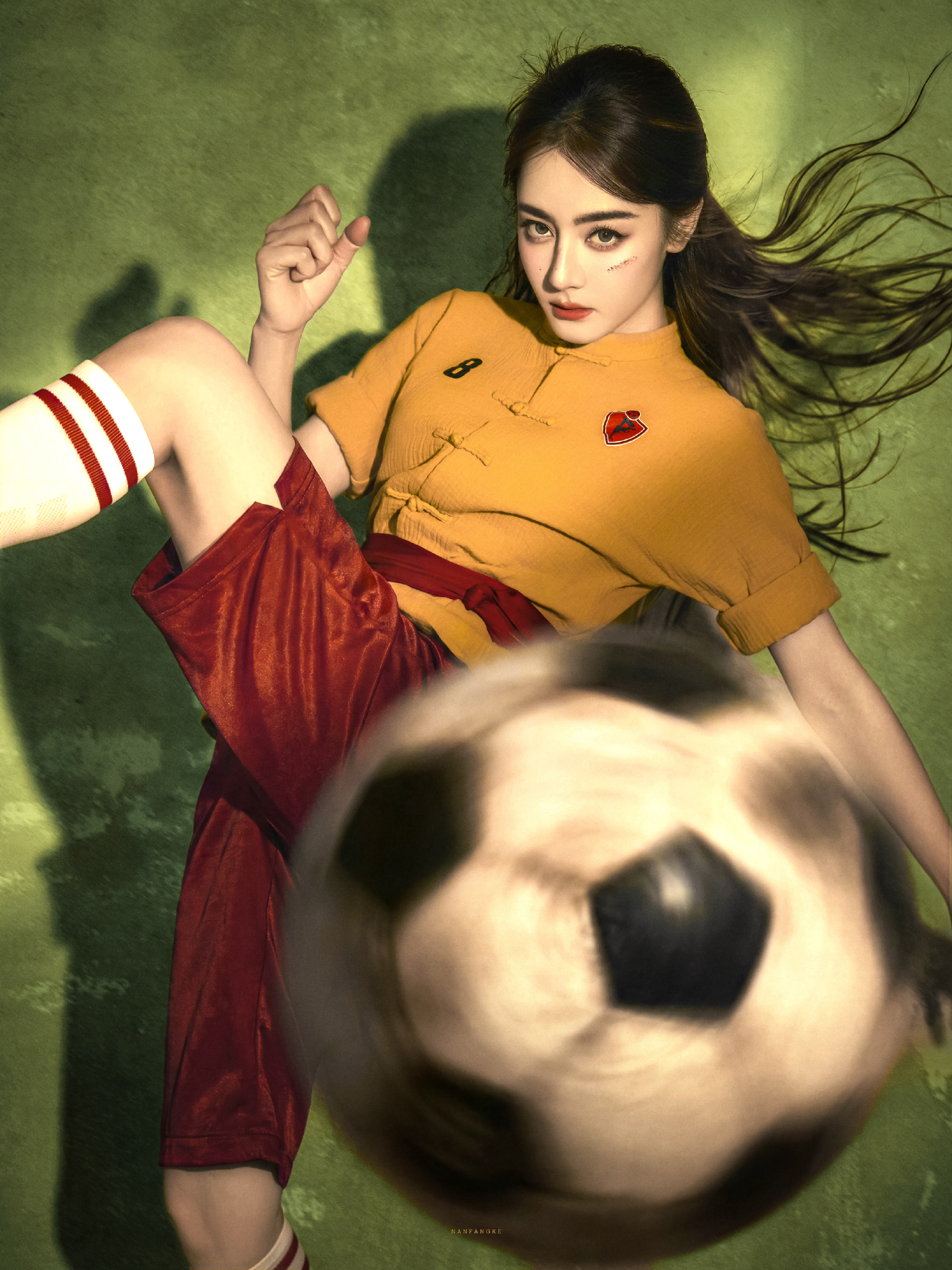 中国功夫 世界第一！🥋☄️⚽️迪丽热巴功夫女足|迪丽热巴名字长还有这好处88周