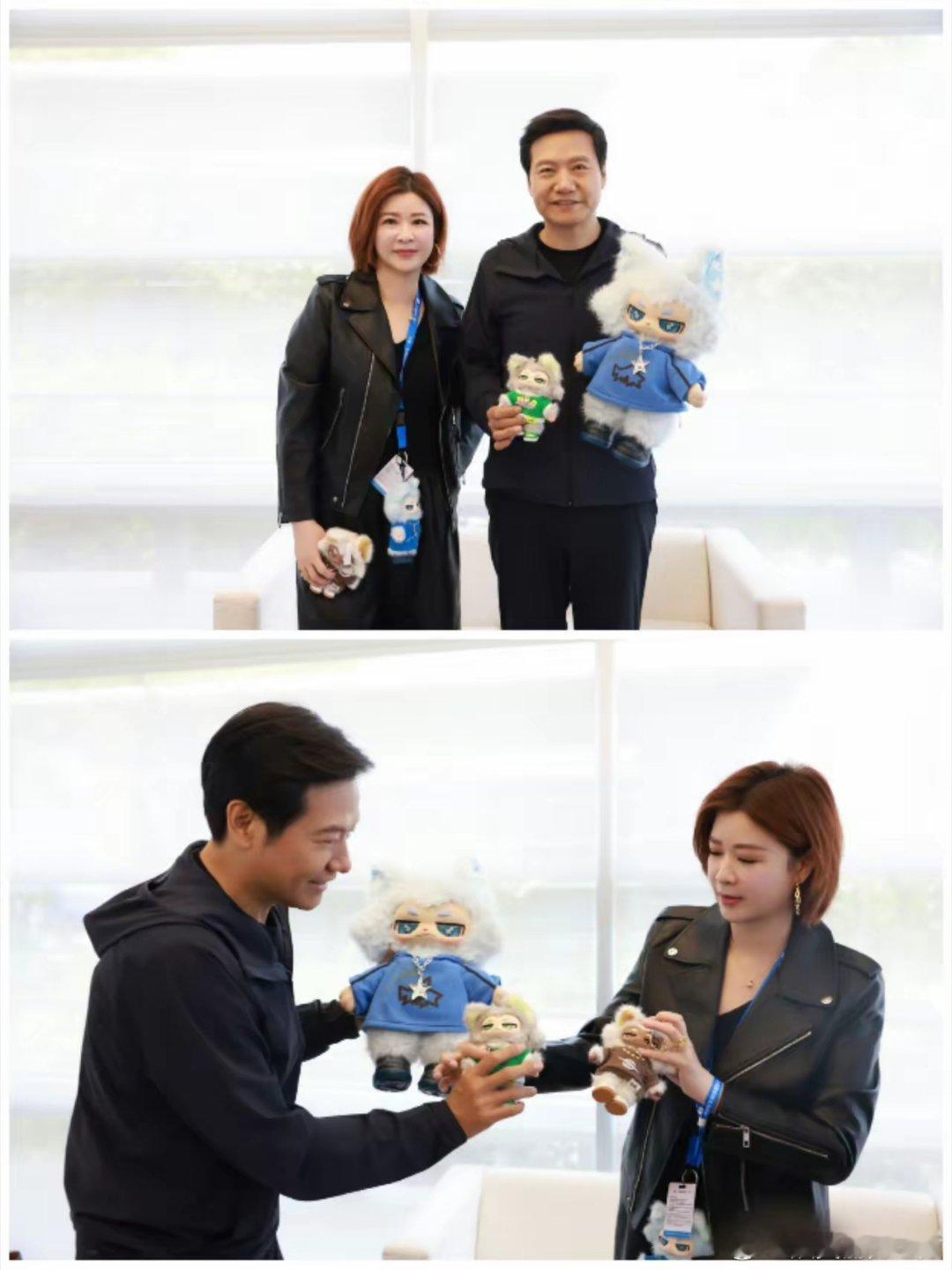 刷到杜华和雷军的活动合影，我直接被雷总戳中了！本来以为雷总是那种自带压迫感的大佬