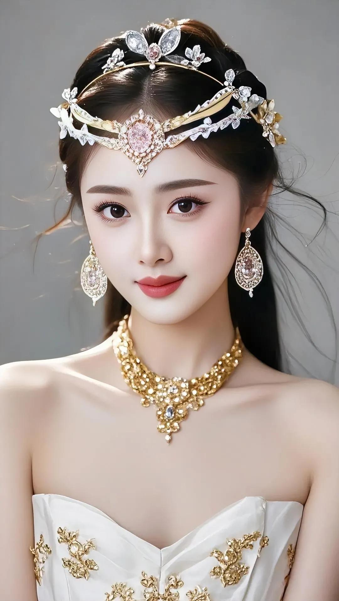 金玉满堂，美若天仙。美人容颜仙若梦 美如天仙似星辰