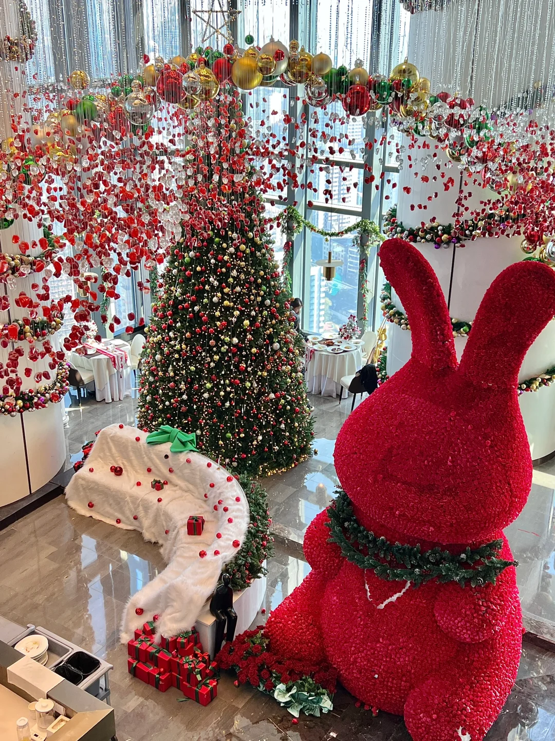 啊啊真的在长沙！！2023坠美圣诞🎄餐厅来了……