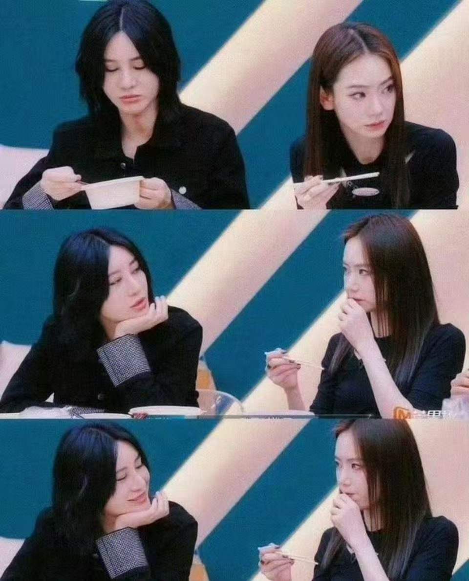 尚雯婕和戚薇聚餐 尚雯婕和24届浪姐聚餐合伙人尚雯婕在聚餐中夸赞戚薇美妆见解独到