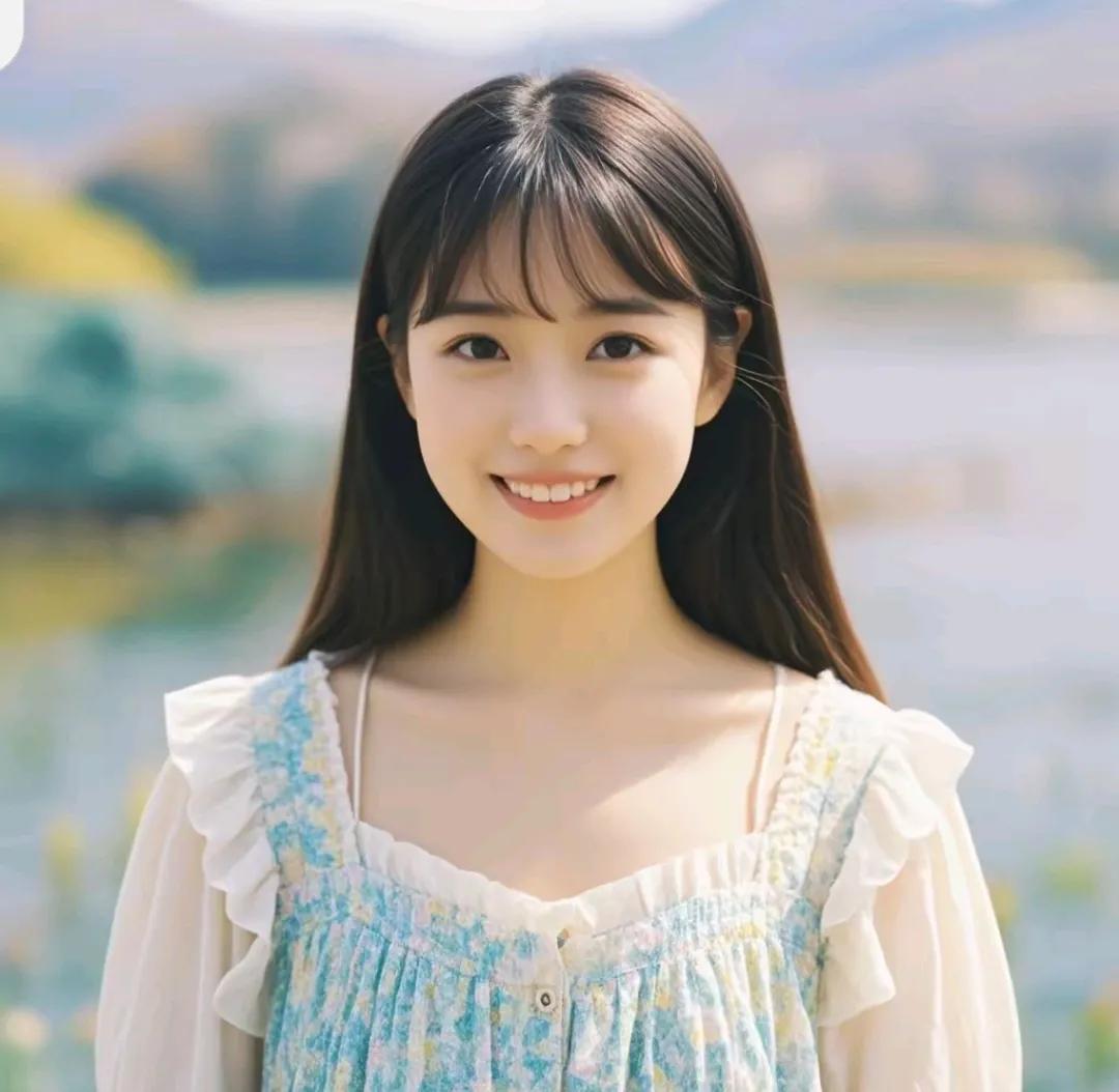 少女风写真照清纯少女单纯善良有着美好的追求