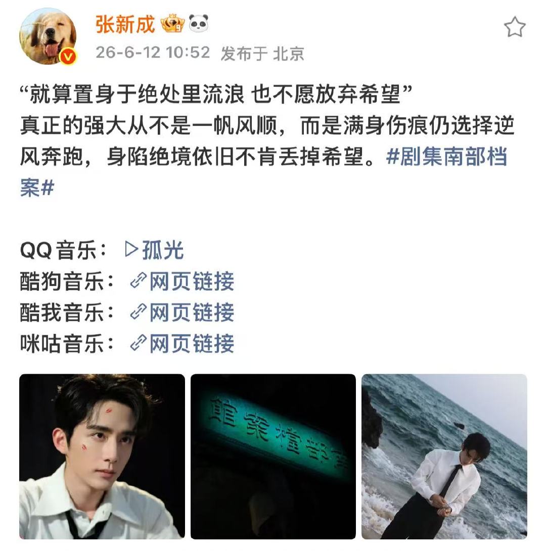 张新成唱南部档案ost 哇 