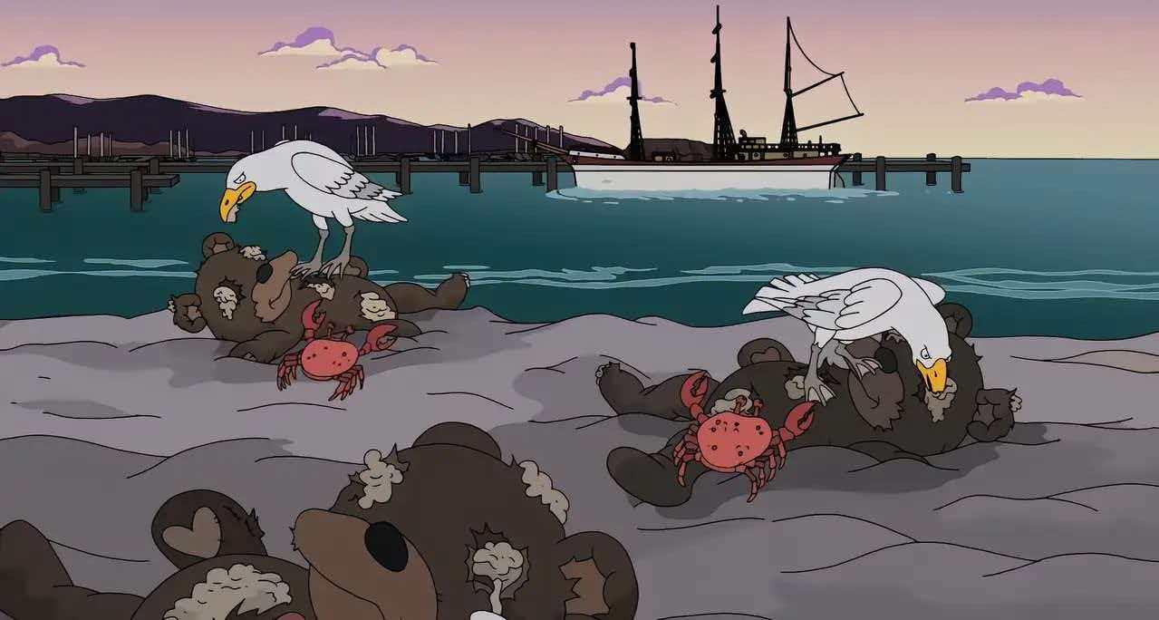 辛普森一家
 西雅图的海鸥不怕人[旺柴]