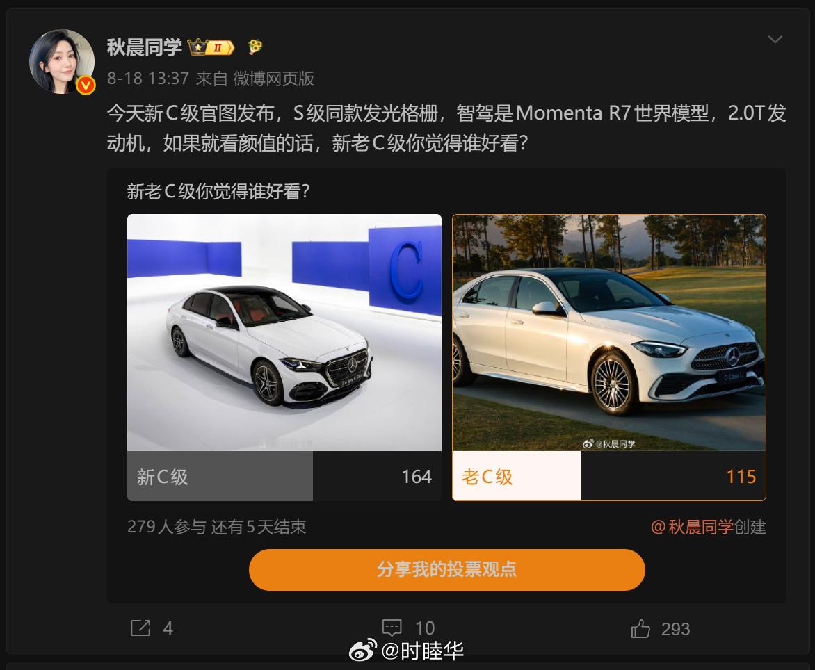 秋晨同学这个投票解除了我的一部分疑惑。我原以为，虽然上一代也没有上上一代好看，但