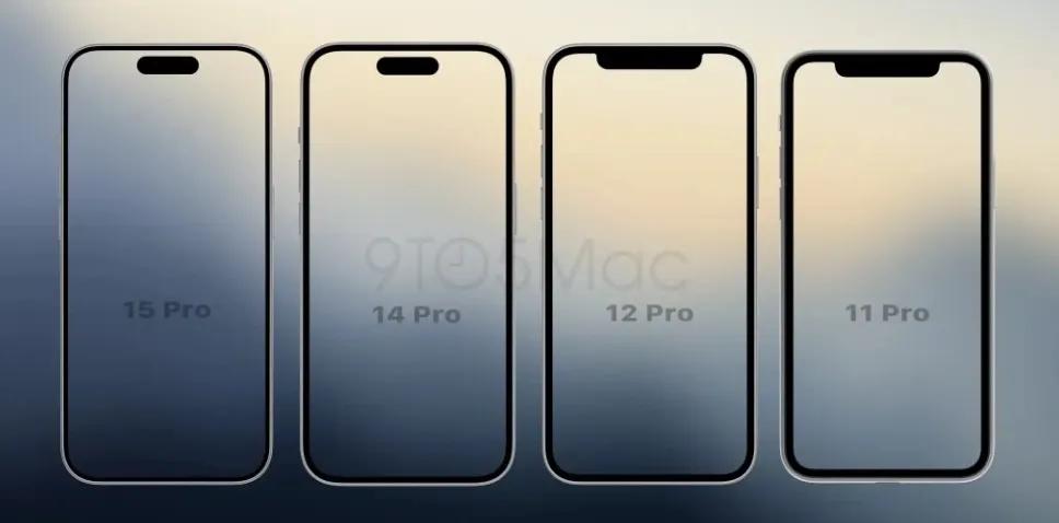iPhone 15 Pro 对比 iPhone 14 Pro 对比 iPhone