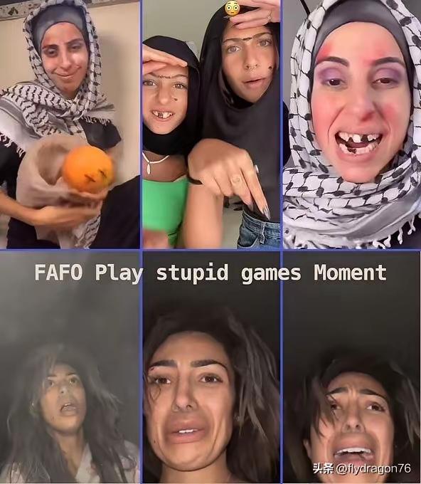 还记得去年那个以色列女网红吗？

就是拍视频嘲讽遭轰炸的巴勒斯坦平民的那个以色列