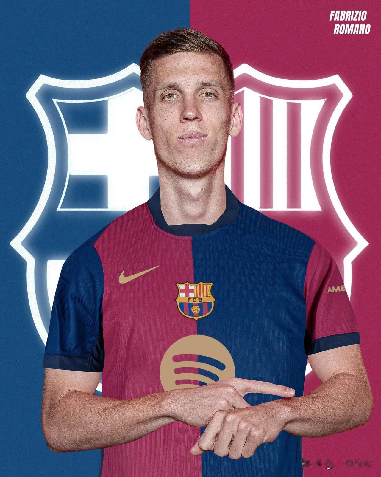 Here we go！巴萨5500万欧元签下奥尔莫，合同期6年。有这个钱为啥不买