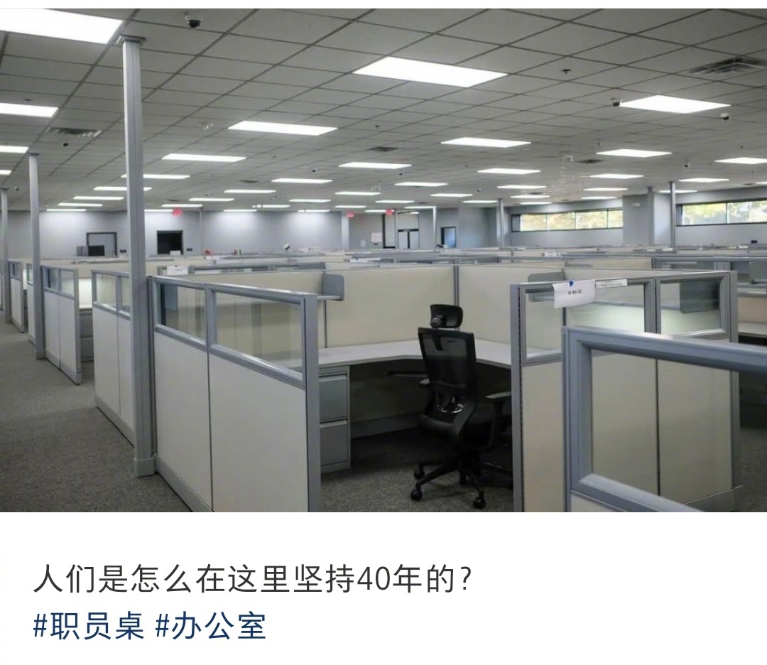 人们是怎么在工位坚持40年的？ 
