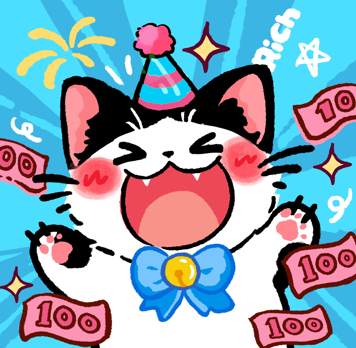 老规矩～周末发个互动榜红包～🧧感谢大家的互动！卷妹的唠嗑