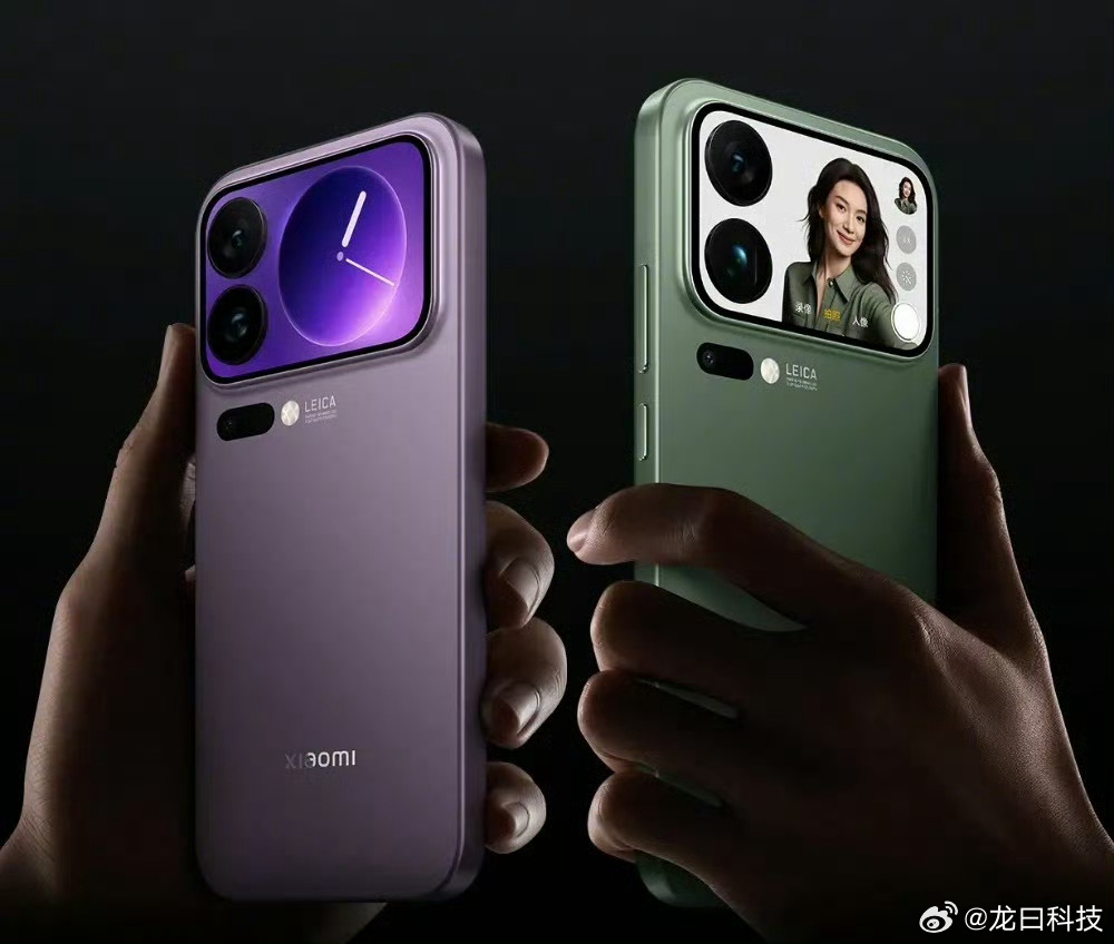 曝小米18Pro继续搭载背屏新款的小米18 Pro及Pro Max，据传会继续采