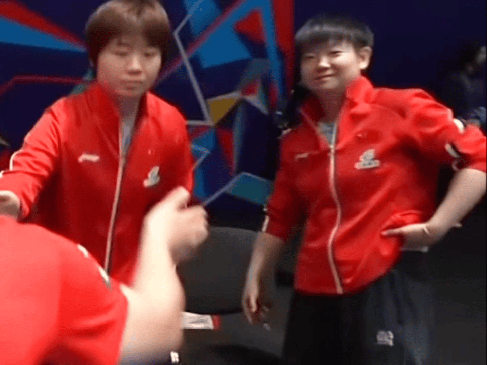 孙颖莎 小莎不惧任何角度 